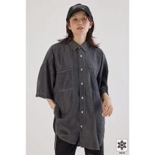 ロデオクラウンズ ワイドボウル(RODEO CROWNS WIDE BOWL)のクールデニムビッグシャツ