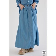 ロデオクラウンズ ワイドボウル(RODEO CROWNS WIDE BOWL)のクールデニムリラックススカート