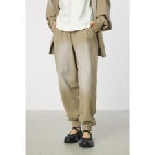 【UNISEX】加工スウェットパンツ