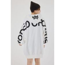 ロゴパーカーワンピース