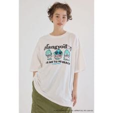 (サンリオキャラクターズ)ビーチハンギョドンTシャツ