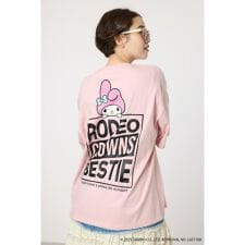 (サンリオキャラクターズ)ボックスロゴTシャツ