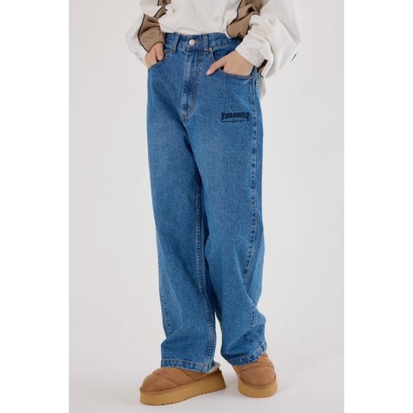 【UNISEX】(THRASHER) ICON デニムパンツ