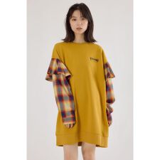 【UNISEX】(THRASHER) リメイクスウェットワンピース