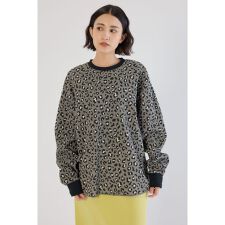 【UNISEX】SHARE パターンワッフルトップス