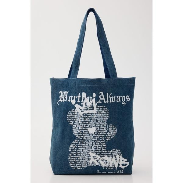[�}���C]�yUNISEX�zFont Bear TOTE/���f�I�N���E���Y ���C�h�{�E���iRODEO CROWNS WIDE BOWL�j BLU