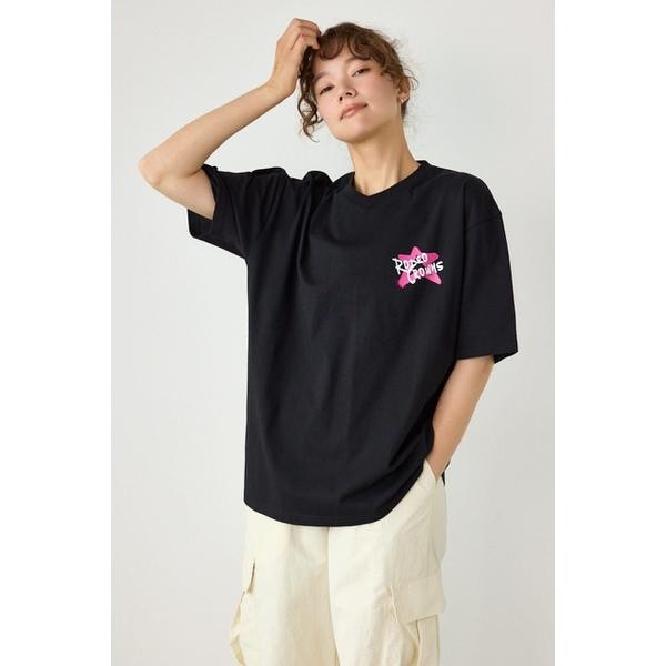 [�}���C]Cool Graffiti Logo T�V���c/���f�I�N���E���Y ���C�h�{�E���iRODEO CROWNS WIDE BOWL�j BLK