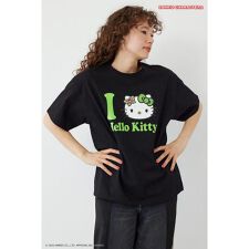 (HELLO KITTY) Face Tシャツ