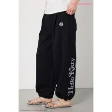 (HELLOKITTY)アップリケスウェットパンツ