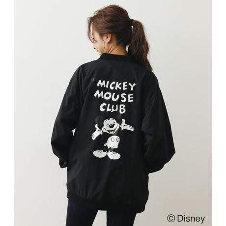WEB限定)(MICKEY)リバーシブルブルゾン | ロデオクラウンズ ワイド 