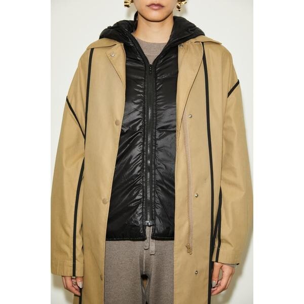 ジャケット・アウター THROW BY SLY LAYERED SOUTIEN COLLAR COAT THROW】LAYERED SOUTIEN COLLAR コート | スライ(SLY) | マルイ
