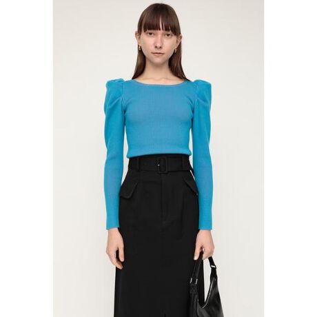 BI COLOR PUFF SLEEVE トップス | スライ(SLY) | マルイウェブチャネル