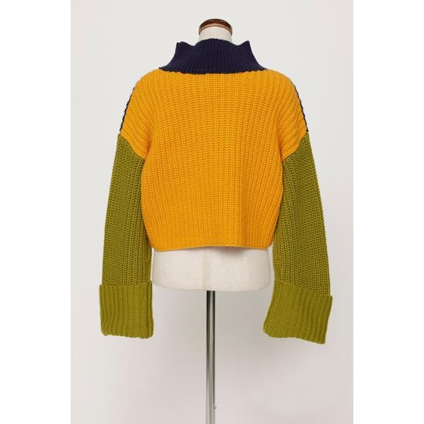 2WAY BLOCKING KNIT トップス | スライ(SLY) | 030FAA70-4850 | マルイ