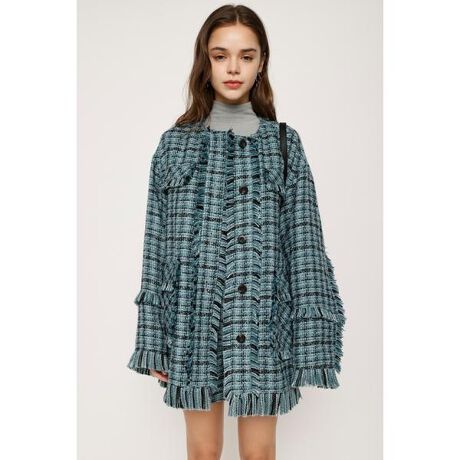 SPRING TWEED FRINGE ジャケット | スライ(SLY) | マルイウェブチャネル