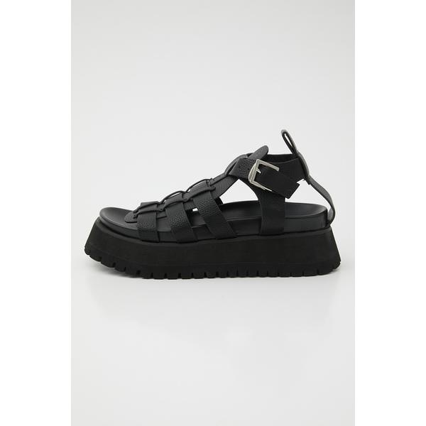 SLY CHUNKY TECH SNEAKER サンダル 厚底サンダル M 黒 SLY CHUNKY TECH SNEAKER サンダル BLK -ファッション通販
