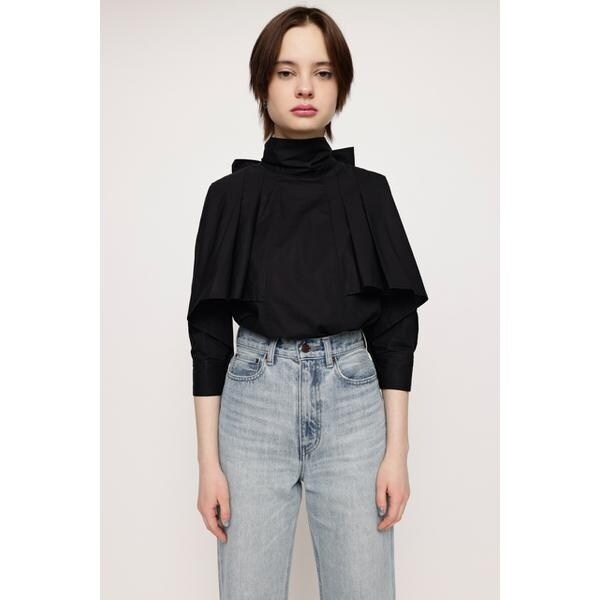 BACK RIBBON FRILL SLEEVE トップス | スライ(SLY) | マルイウェブチャネル