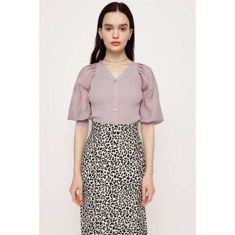 スライ] 2WAY VOLUME SLEEVE ブラウス SLY 2WAY PUFF SLEEVE トップス 