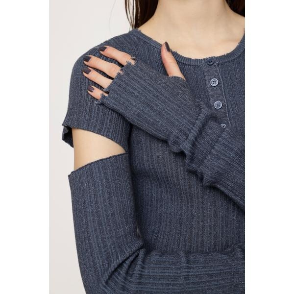 DAMAGE HEM DETACHABLE ショートワンピース | スライ(SLY) | 030GAI73 