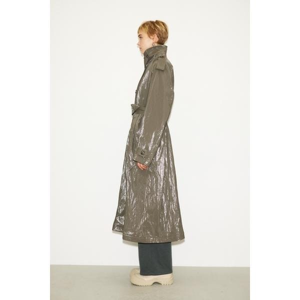 THROW】PUFFER SHINY COLLAR コート | スライ(SLY) | 030GA030-2290