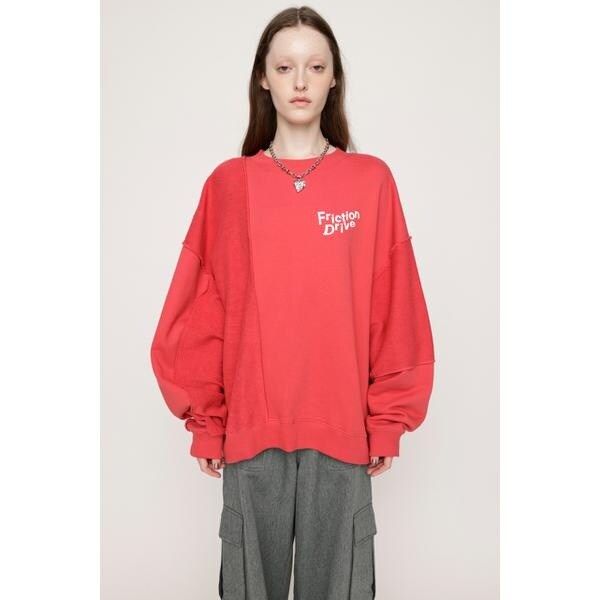 y-*♡ LOVETOXIC トレーナー 「7days」ロゴワッペントレーナー キッズ 子供服