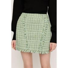 スライ(SLY)のSPRING TWEED JW ショートスカート