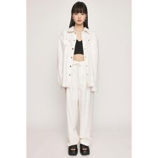 WAIST TIE STRAIGHT WIDE パンツ