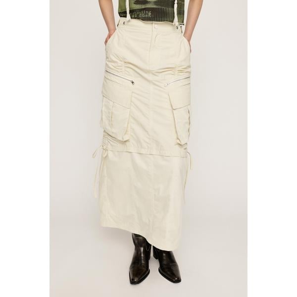 SLY スカート SIDE ZIP PLEATS SK サイド ジップ プリーツ