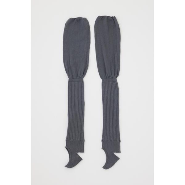 piedi nudi｜rib knit leg warmer | コードエー(CODE A) | マルイ