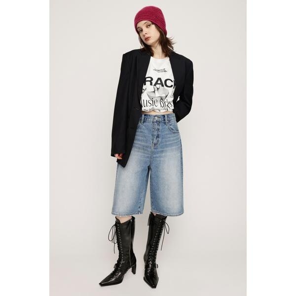 SLY スライ TRACY WIDE HALF PTトレイシーワイドハーフパンツ SLY スライ TRACY WIDE HALF PTトレイシーワイドハーフパンツ