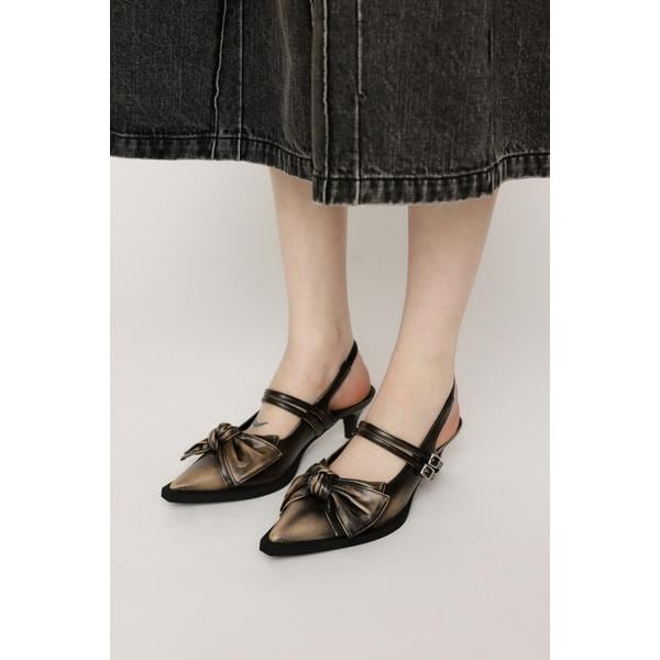 SLY LONG FUR サンダル BLK -ファッション通販 FASHION WALKER