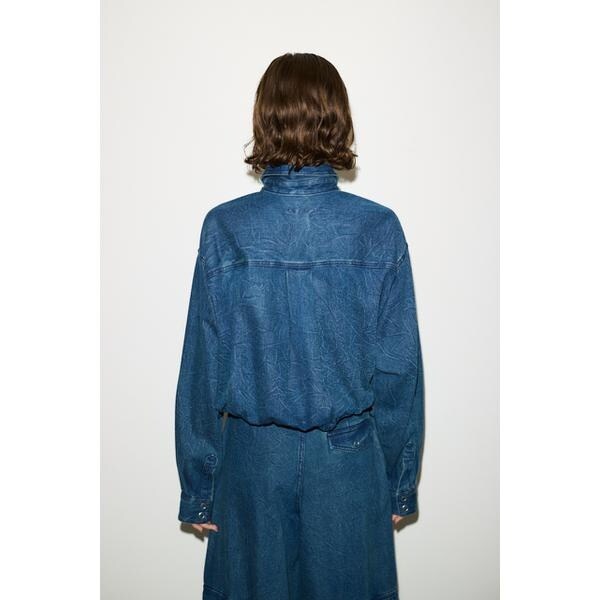 THROW】WRINKLE DENIM SH-BE | スライ(SLY) | マルイウェブチャネル
