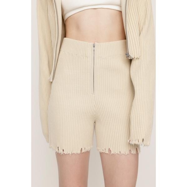 SLY CRUSH RIB S/PT クラッシュ リブ ショートパンツ SLY | CRUSH RIB ショートパンツ (ショートパンツ ) |SHEL'TTER