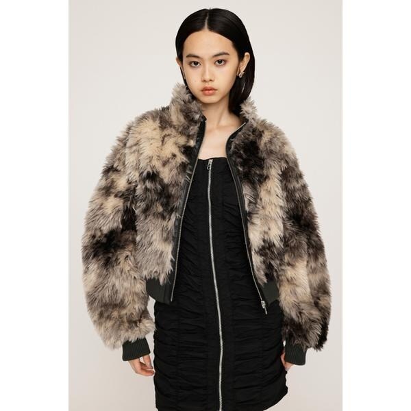 SLY CURLY BOA CROP ブルゾン カーリーボアクロップブルゾン sly CURLY BOA CROP ブルゾン♡カーリーボアクロップブルゾン