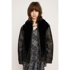 FAUX FUR DOCKING G-1 ジャケット