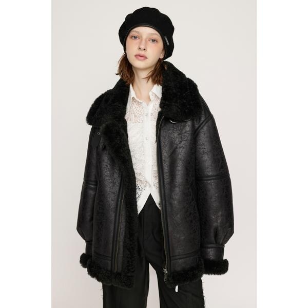 VINTAGE FAUX SHEARLING ジャケット | スライ(SLY) | マルイウェブチャネル