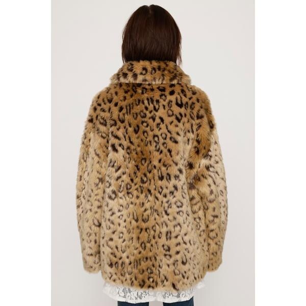 LEOPARD F／FUR FRONT HOOK コート | スライ(SLY) | マルイウェブチャネル
