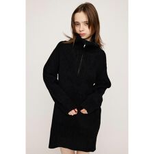 BIG COLLAR HALF ZIP ショートワンピース