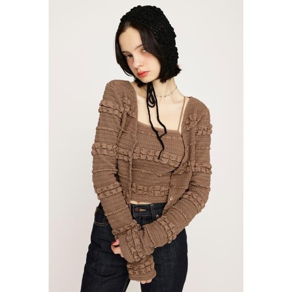 LACE RIB COMBI ブラウス | スライ(SLY) | マルイウェブチャネル