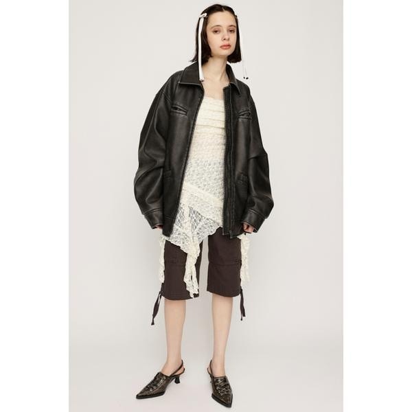 SLY TUCKED LACE RUFFLE キャミソール SLY | TUCKED LACE RUFFLE キャミソール (キャミソール ) |SHEL
