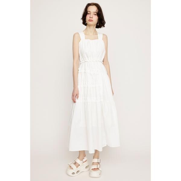 スライ 美品 SLY ASYMMETRY FRILL ロングワンピース 人気 SLY ワンピース ASYMMETRY FRILL L/OP アシンメトリー フリル