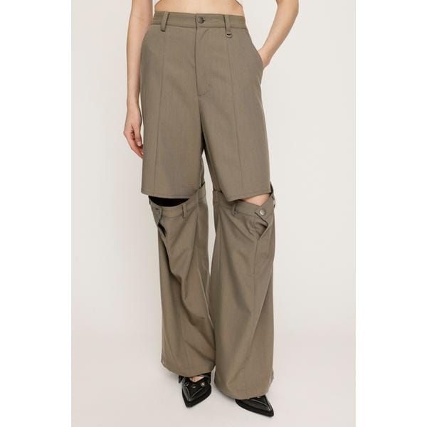 SLY OPEN WAIST MANNISH パンツ SLY | OPEN WAIST MANNISH パンツ (パンツ ) |SHEL'TTER WEBSTORE