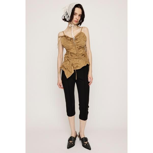 SLY LACE UP ATHLEISURE FLARE パンツ | 1 BLK LACE UP ATHLEISURE FLARE PT レースアップ アスレジャー フレア