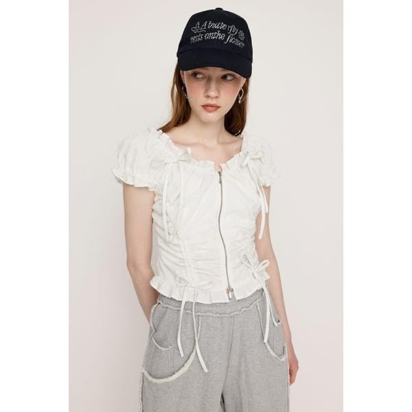 sly FRONTZIP 2WAY トップス FRONTZIP 2WAY トップス | スライ(SLY) | マルイウェブチャネル