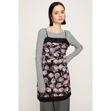 スライ(SLY)のFLOWER LACE CAMI ショートワンピース
