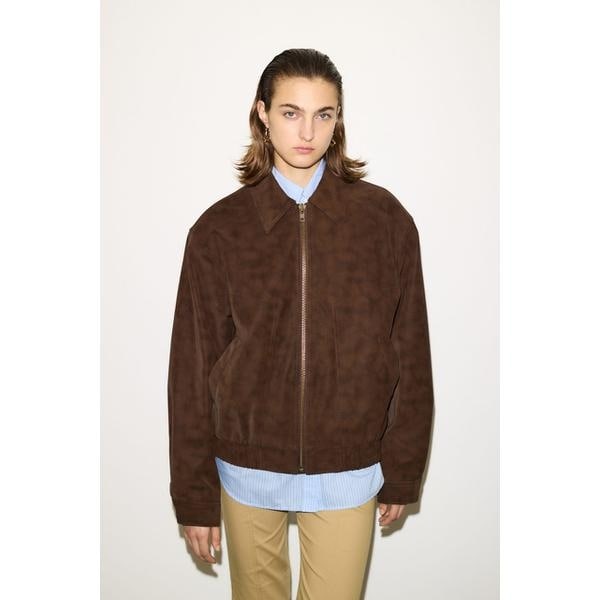 AGING F／LEATHER FLIGHT ジャケット | スライ(SLY) | マルイウェブ