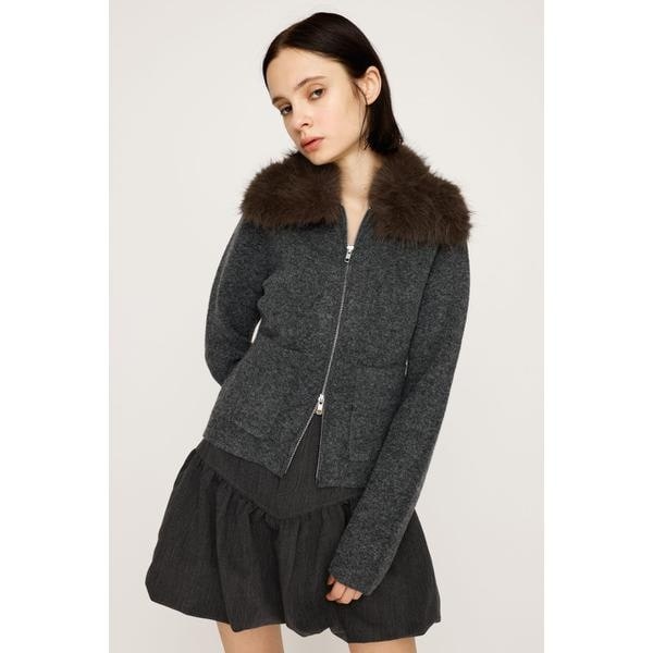 F／LEATHER DOCKING FUR COAT | ラグア ジェム(LAGUA GEM) | マルイ