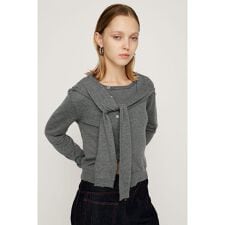 スライ(SLY)のSLEEVE DOCKING KNIT トップス