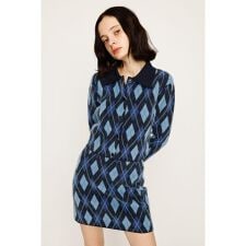 スライ(SLY)のARGYLE CHECK HG POLO シャツ