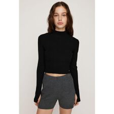 スライ(SLY)のBASIC HG RIB H／N トップス