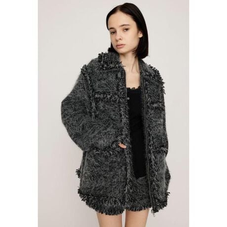 FLUFFY TWEED ジャケット | スライ(SLY) | マルイウェブチャネル